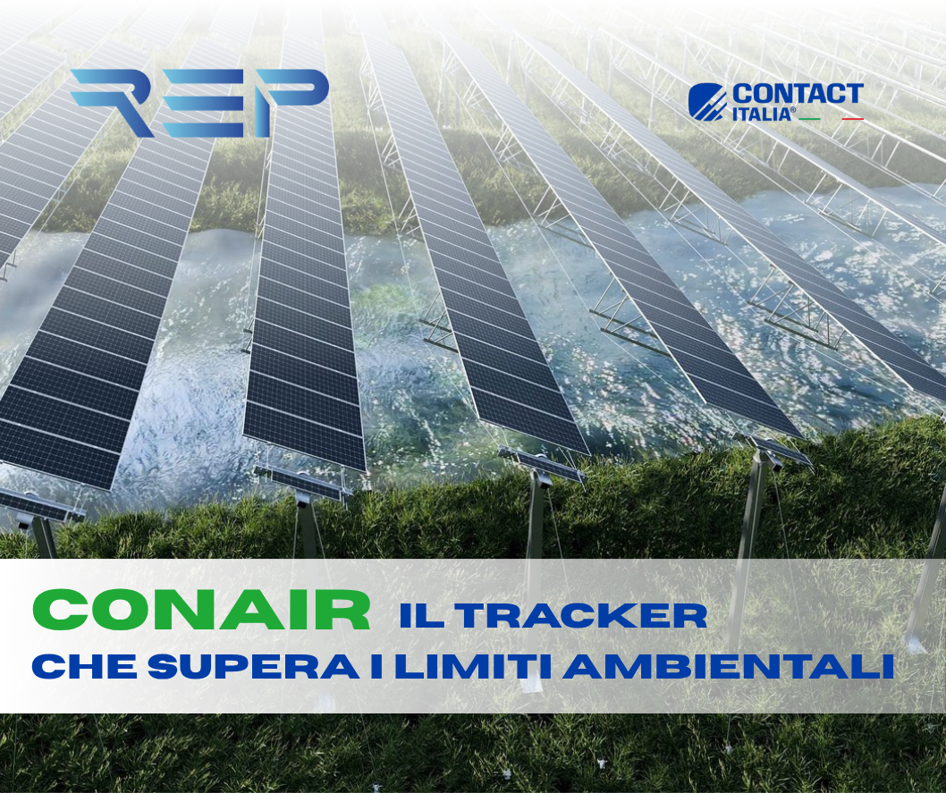 CONAIR: Il tracker fotovoltaico per terreni difficili