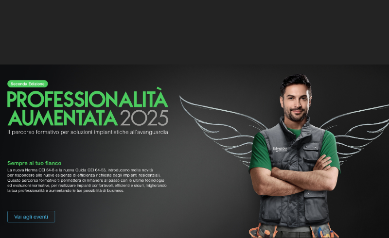 SCHNEIDER ELECTRIC - Riparte il percorso formativo 