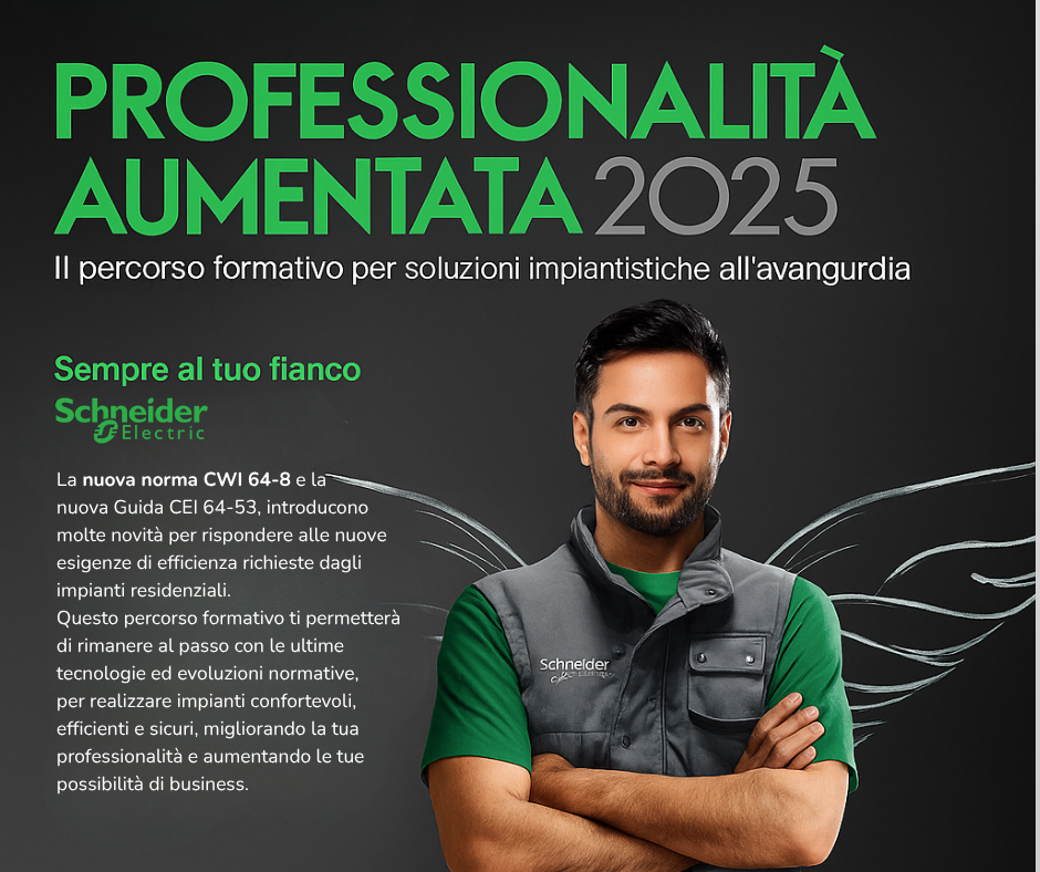 Percorso Schneider Professionalità Aumentata