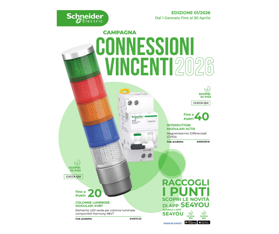 Raccolta punti Schneider “CONNESSIONI VINCENTI”