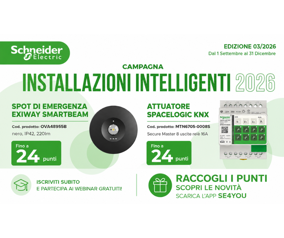 Schneider: Raccolta punti App Se4You
