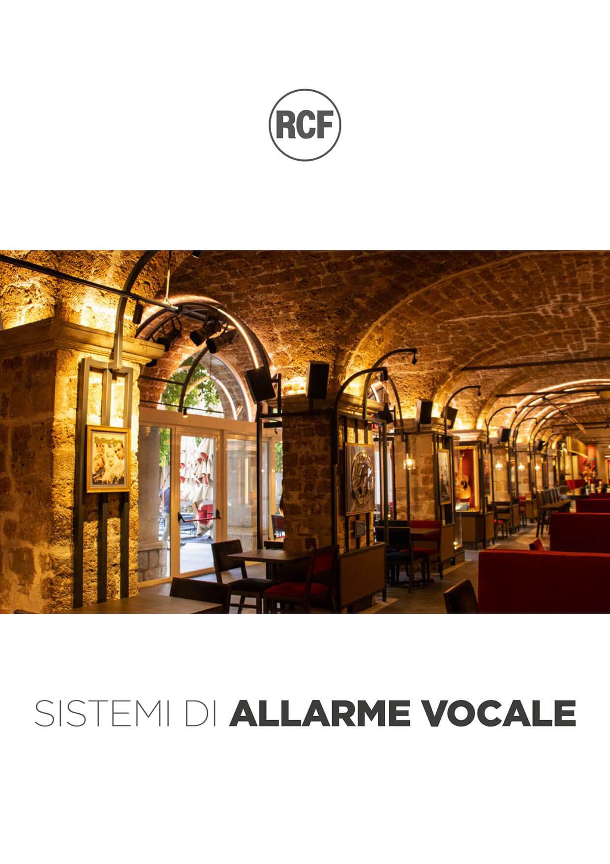 RCF - Sistemi di allarme vocale